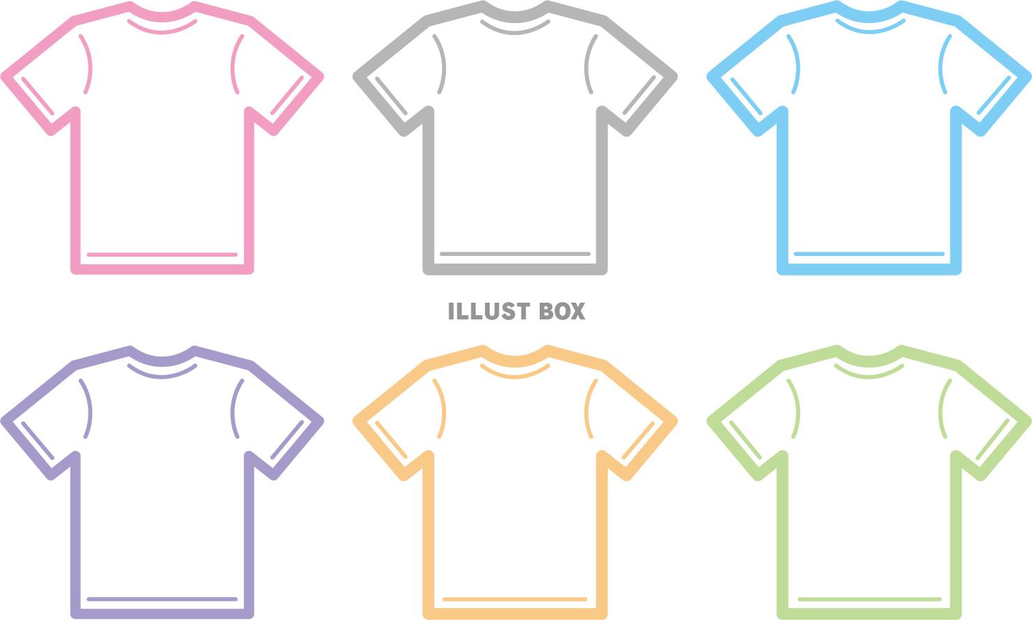 カラフルなTシャツ(セット)