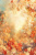 【秋と星座】便箋にも使いやすい絵本の様な秋の紅葉と星座のイラスト背景