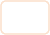 【角丸二重線フレーム】１　オレンジ色　透過png