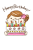ケーキを持った女の子のバースデーカード（縦）