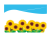ひまわりのイラスト素材