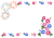 朝顔と花火