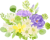 トルコキキョウアレンジシリーズ　イラスト５