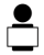 プラカードで主張する人（png）