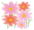 コスモスのワンポイントイラスト