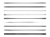 筆で描いたシンプルな墨のラインセット 黒