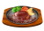 鉄板ハンバーグ　熱々　付け合わせ