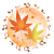 紅葉と音符1