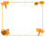 赤とんぼの秋フレーム　透過png