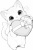 色々なレクや趣味で使いやすい塗り絵や挿絵に使いやすい可愛い猫とバレンタインのイラスト