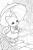 色々なレクや趣味で使いやすい塗り絵や挿絵に使いやすい可愛い猫と雨のイラスト