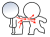人のエネルギーを吸い取る棒人間