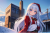 サンタクロースのイラスト　クリスマスカード・フレーム ハガキカード