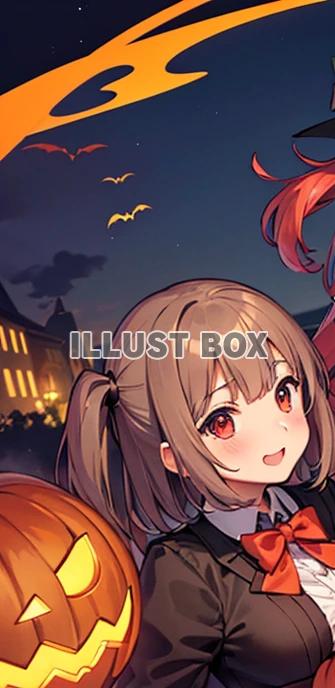 ハロウィンの魔法少女