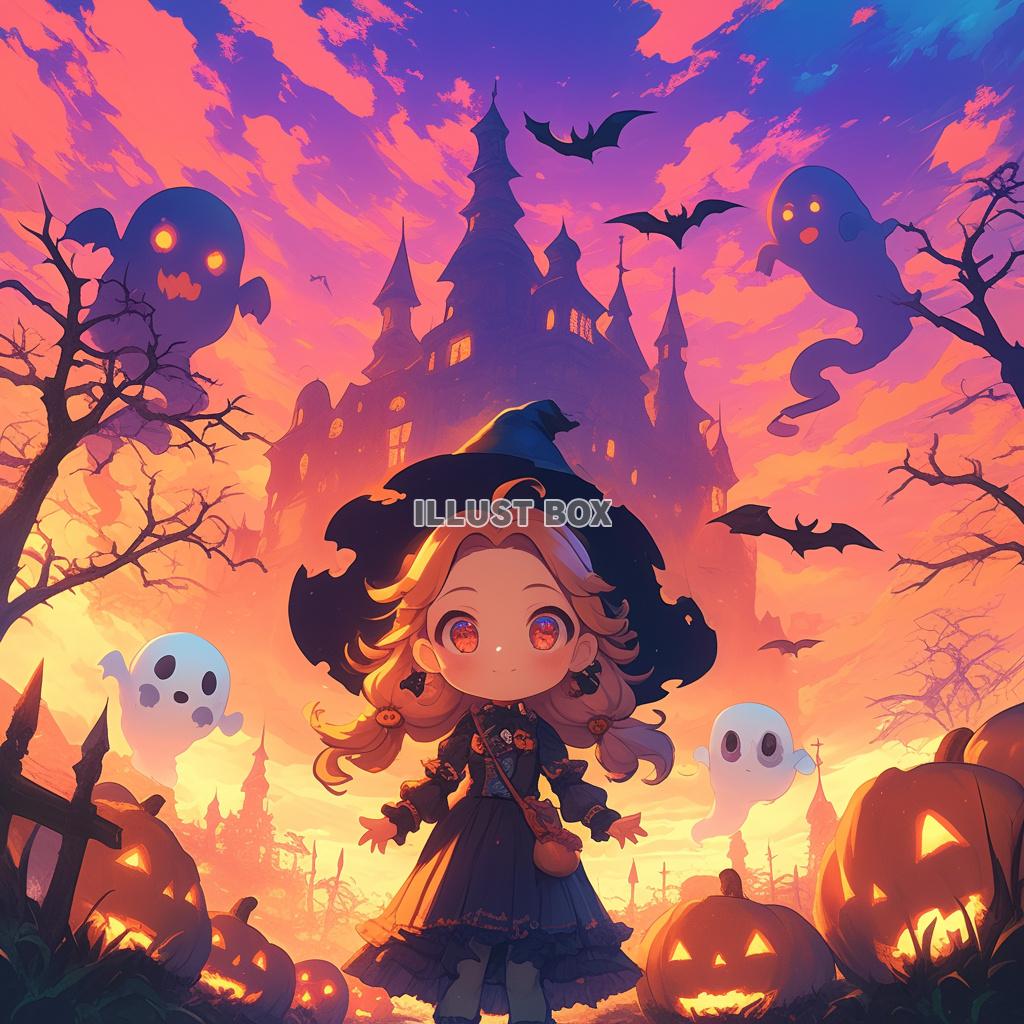 ハロウィンと少女 #20