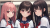 女子高生　イラスト