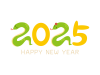 2025年へび年の年賀状イラスト素材