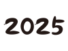 2025年へび年の年賀状イラスト素材