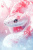 色々な挿絵や年賀状にも使いやすい白蛇の水彩イラスト