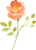 秋色ローズアレンジシリーズ　イラスト４