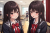 女子高生　イラスト