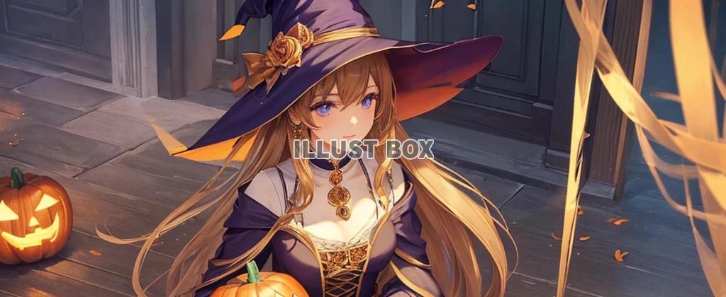ハロウィンの魔法少女