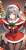 女性サンタクロース　イラスト