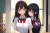 女子高生　イラスト