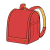 赤色のランドセル
