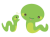 巳年の可愛い蛇親子のイラスト