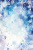 冬の背景や便せんに使いやすい絵本の様な星と雪の結晶の水彩イラスト背景
