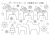 ダーラナホースの塗り絵
