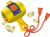 打ち出の小槌と小判（透過PNG）EPSはCS2版