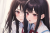 女子高生　イラスト