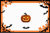 ハロウィン　フレーム　ハガキカード