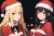 女性サンタクロース　イラスト