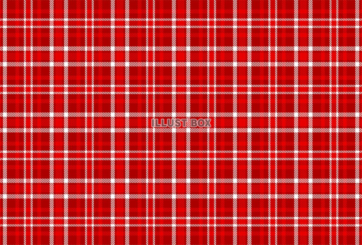 クリスマスカラーのチェックパターン