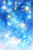 冬の夜空イメージの背景や便せんに使いやすい絵本の様な星の水彩イラスト背景