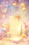 クリスマスイメージの背景や便せんに使いやすい絵本の様な星の水彩イラスト背景