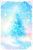 クリスマスイメージの背景や便せんに使いやすい絵本の様な星の水彩イラスト背景