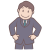 スーツを着た会社員の男性