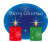 クリスマスキャンドルのイラスト