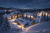 幻想的な風景　クリスマスのイラスト　No324