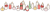 クリスマスキャンドルのライン