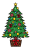 クリスマスツリーのイラスト
