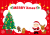 クリスマスのイラストフレーム