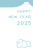 年賀状テンプレート・2025年（巳年）