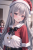 女性サンタクロース　イラスト　No266