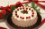 クリスマスケーキ　イラスト　No11