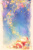 クリスマスなファンタジーサンタクロースの背景や便せんに使いやすい絵本の様な水彩イラスト背景
